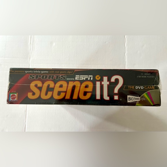 Mattel Scene It? SPORTS TRIVIA Espn Board/DVD Game - Picture 3 of 7